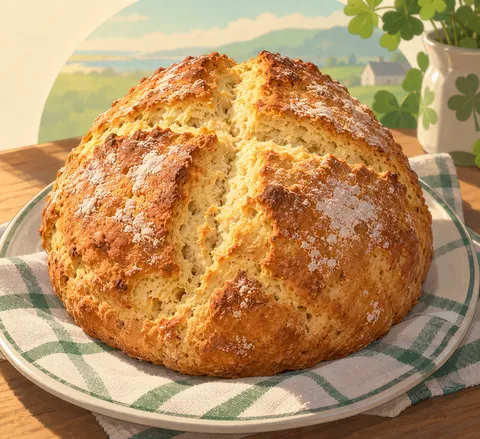 ソーダブレッド(soda bread)のイラスト