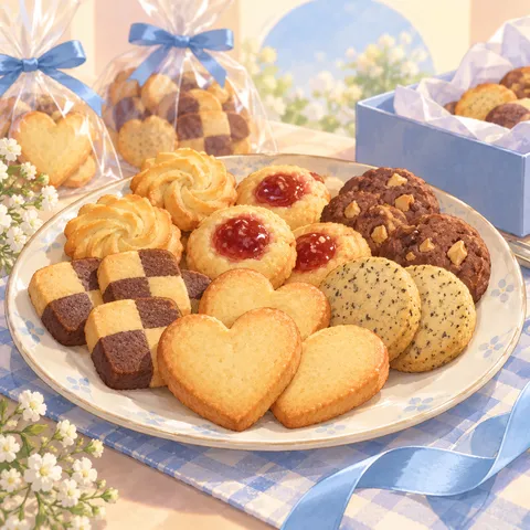 クッキー(cookies)のイラスト