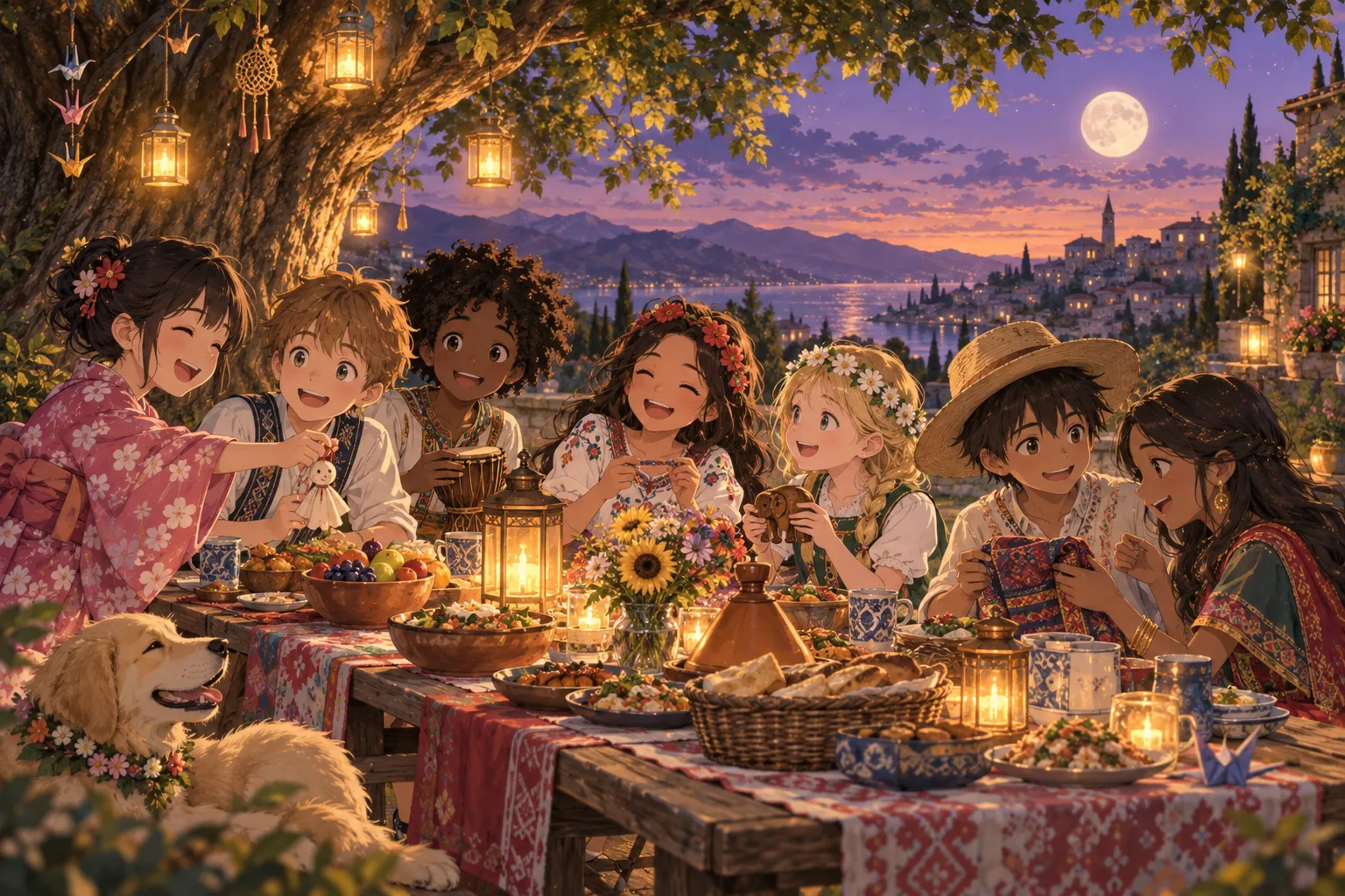 国際フレンドシップ・デー（International Day of Friendship）のイラスト