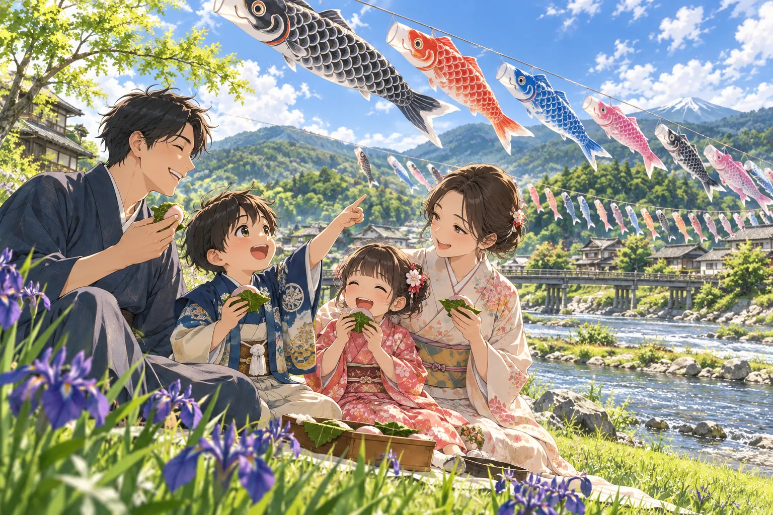 こどもの日(端午の節句)(Children's Day)のイラスト