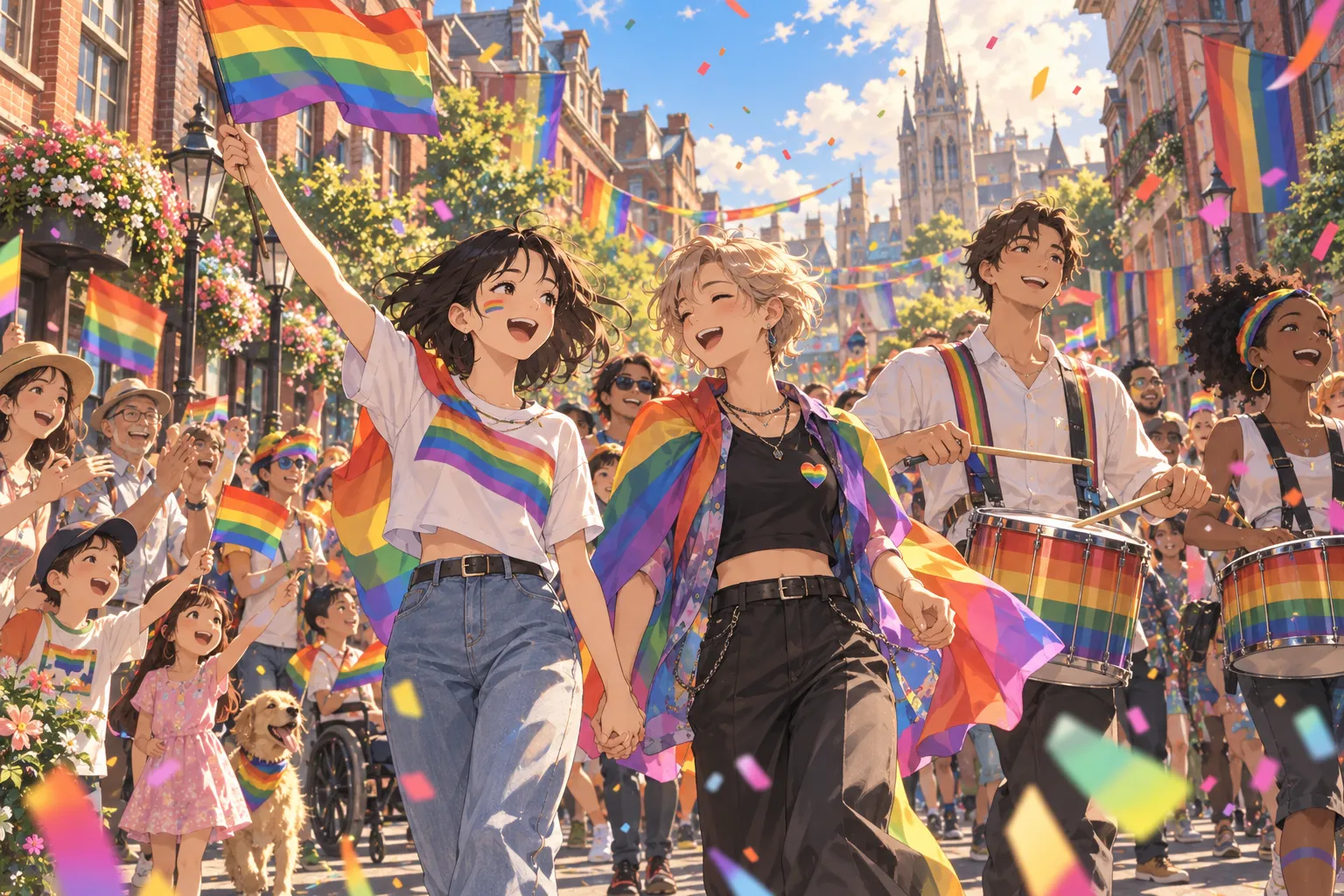 プライド月間(Pride Month)のイラスト