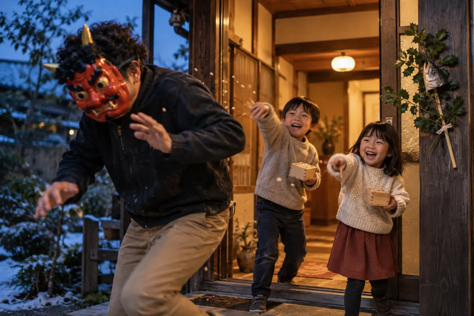 節分（Setsubun）の風景