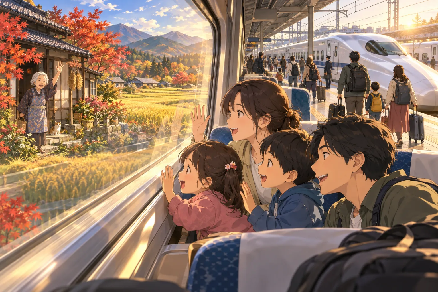 シルバーウィーク(Silver Week)のイラスト
