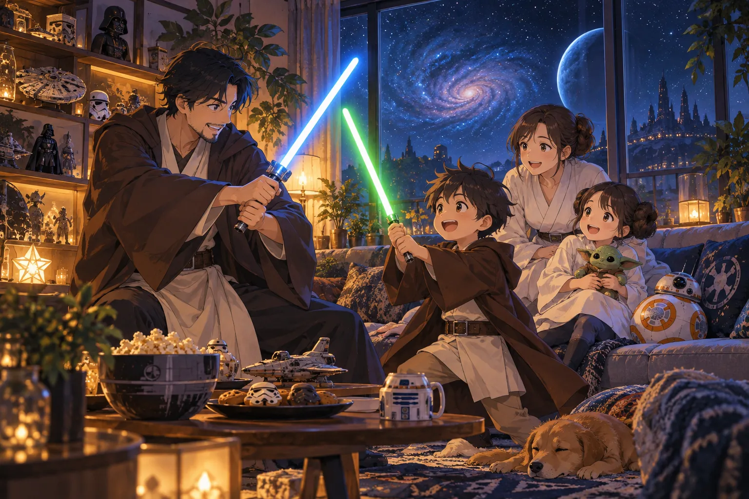 スター・ウォーズの日(May the 4th)(Star Wars Day)のイラスト