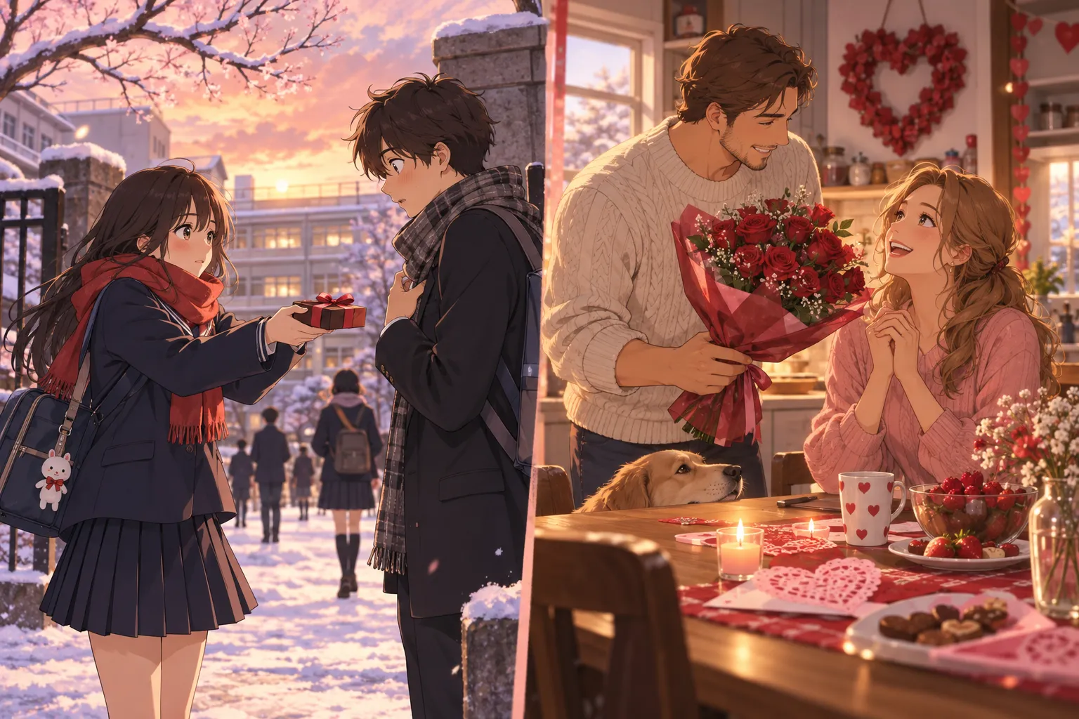 バレンタインデー(Valentine's Day)のイラスト