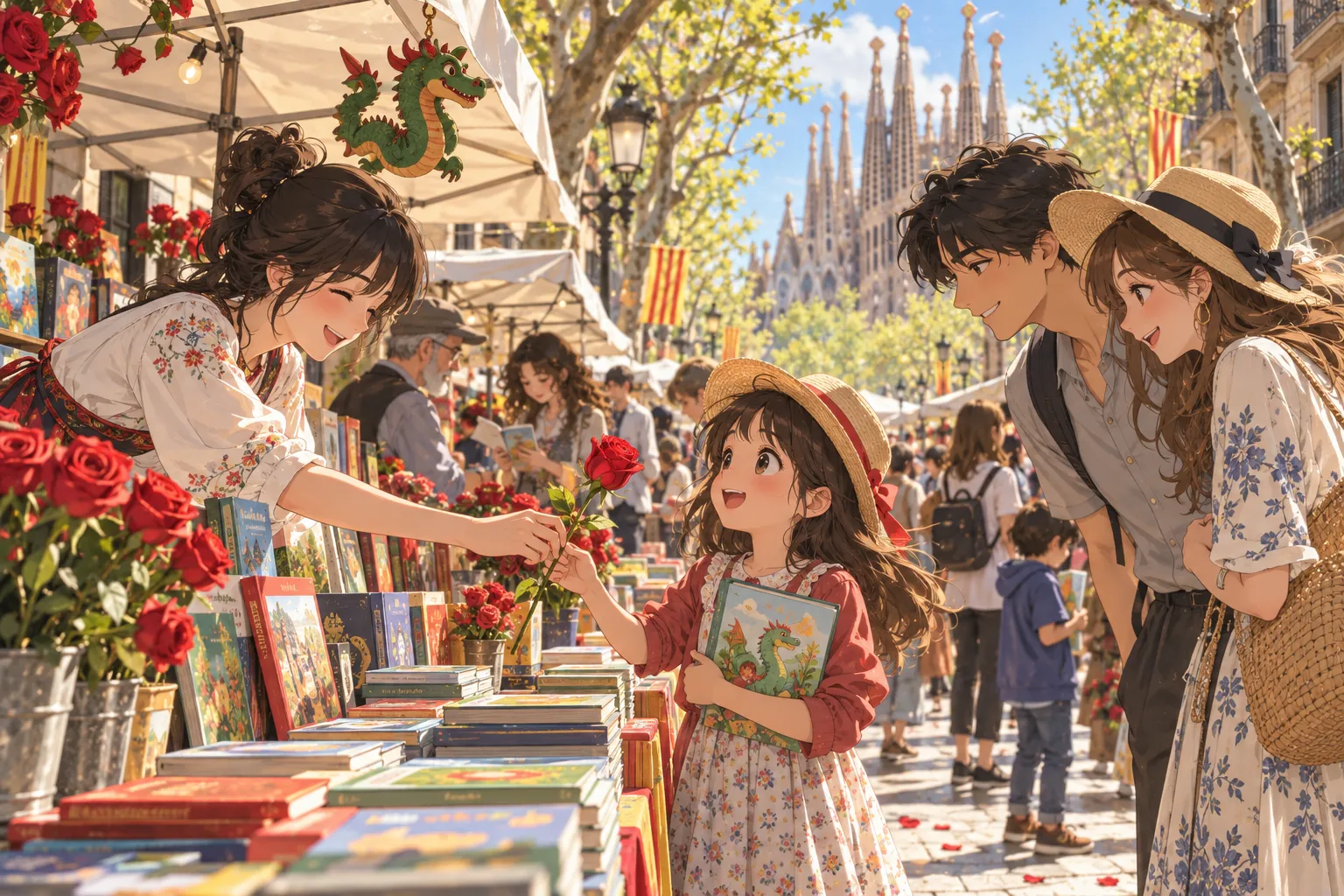 世界本の日（ワールド・ブック・デー）（World Book Day）のイラスト