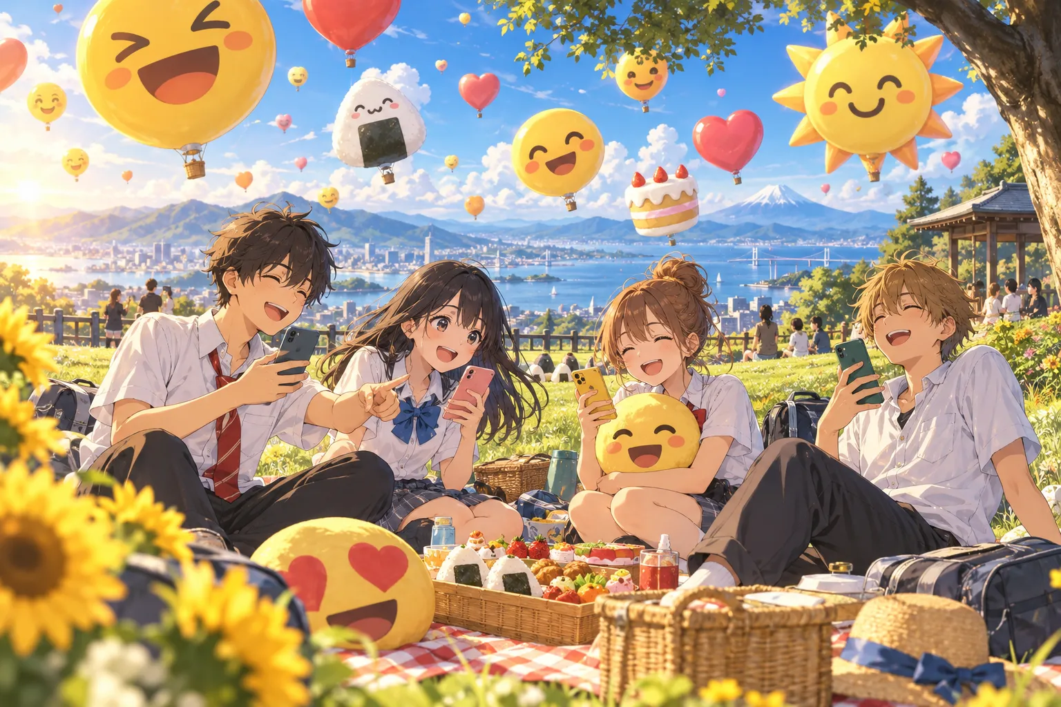 世界絵文字デー（World Emoji Day）のイラスト