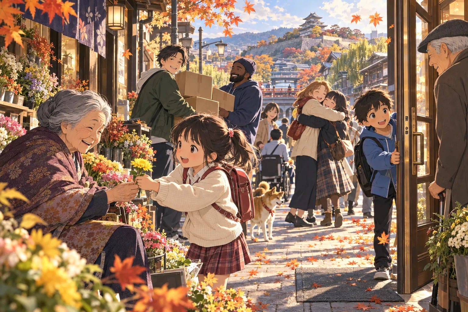 世界親切デー（World Kindness Day）のイラスト