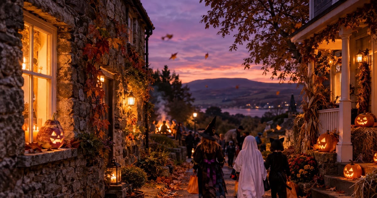 ハロウィンの由来と歴史を英語で説明