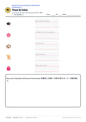 なぞり書きのページ
