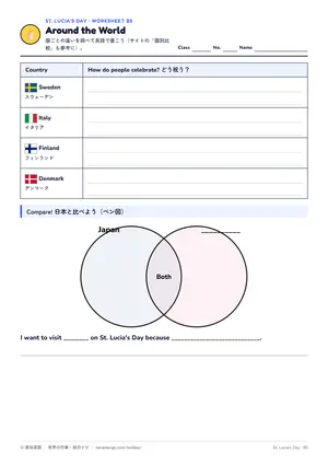 国比べのページ