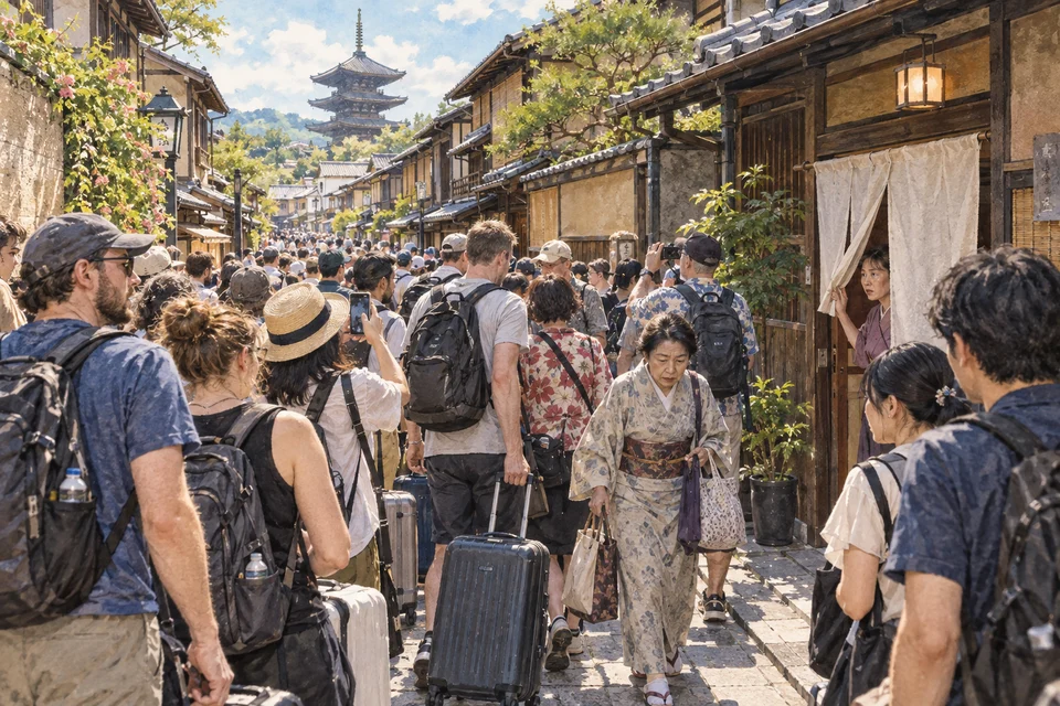 旅行者が多すぎる — 年4268万人と、宿泊税という答え