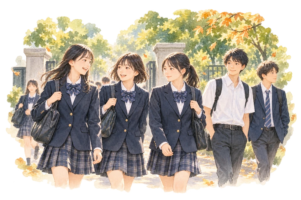 「なんで全員、今日から冬服なの？」 — 気温ではなく日付で服を替える、衣替えの話