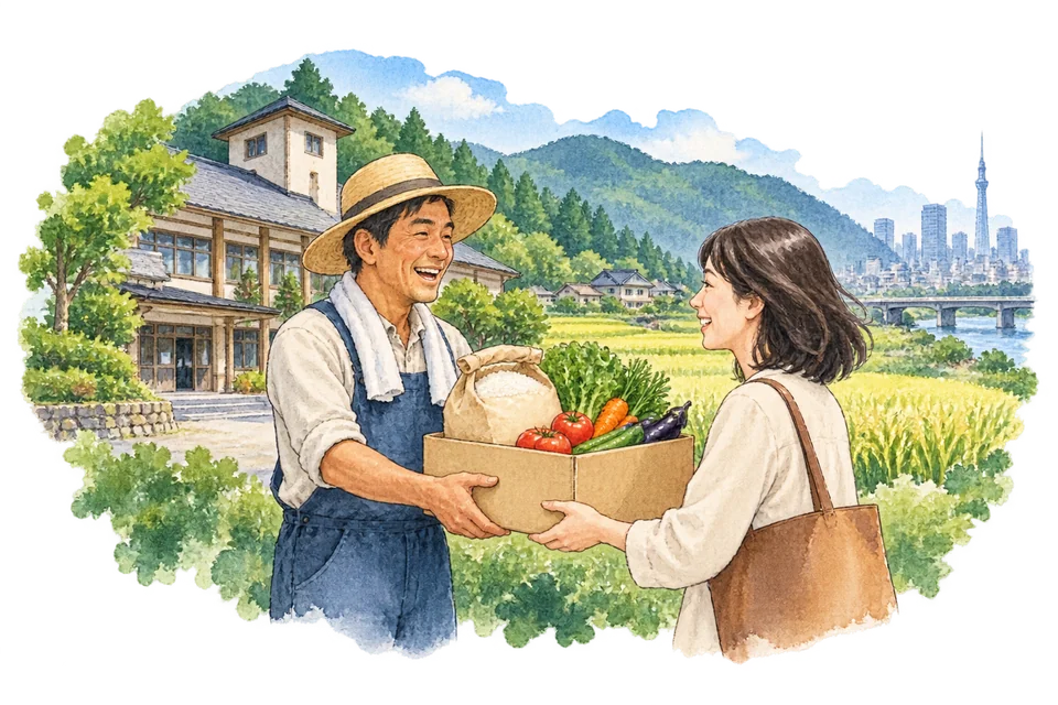 ふるさと納税、1年で1兆3314億円 — 住んでいる町に払う税を、ほかの町に回せる仕組みの話