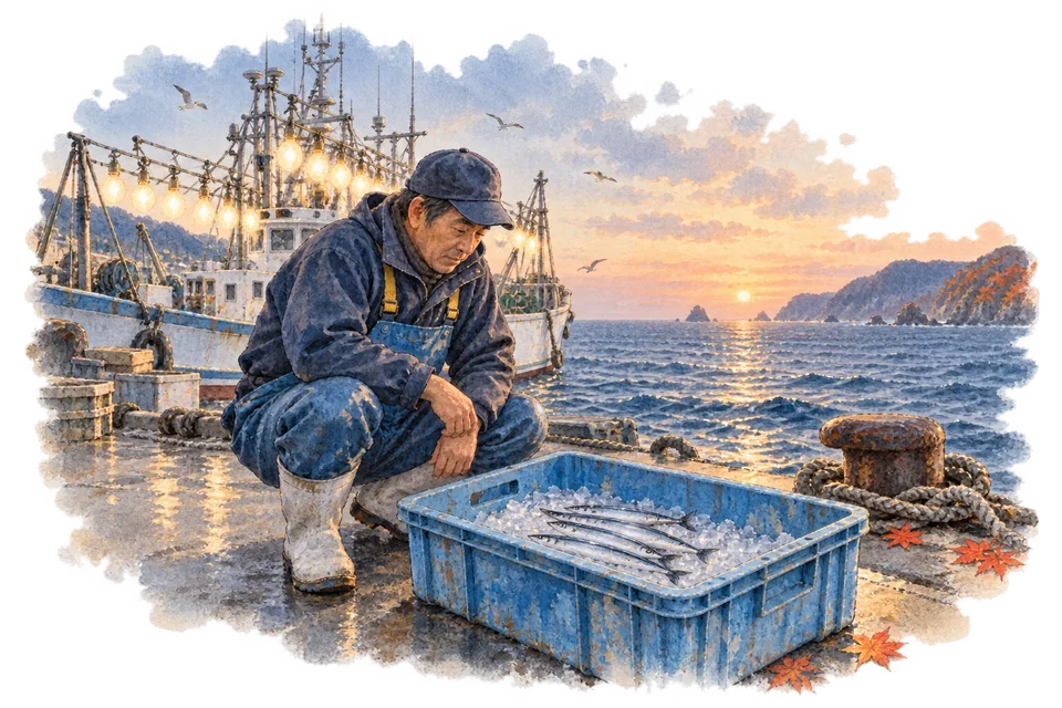 サンマ、前年の2割に届かない秋 — 庶民の魚が、遠い海の魚になった理由