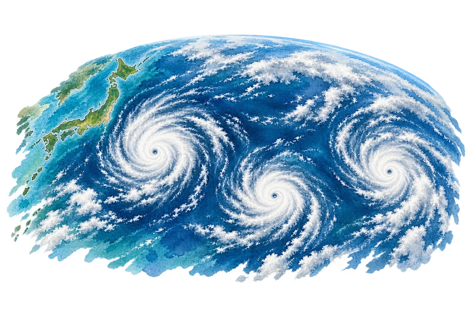 台風、10月初めで29号まで — 番号は日本が、名前はアジアの14の国と地域がつける