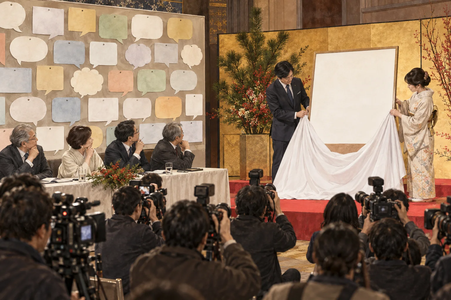 年末の流行語を選ぶメディアイベント