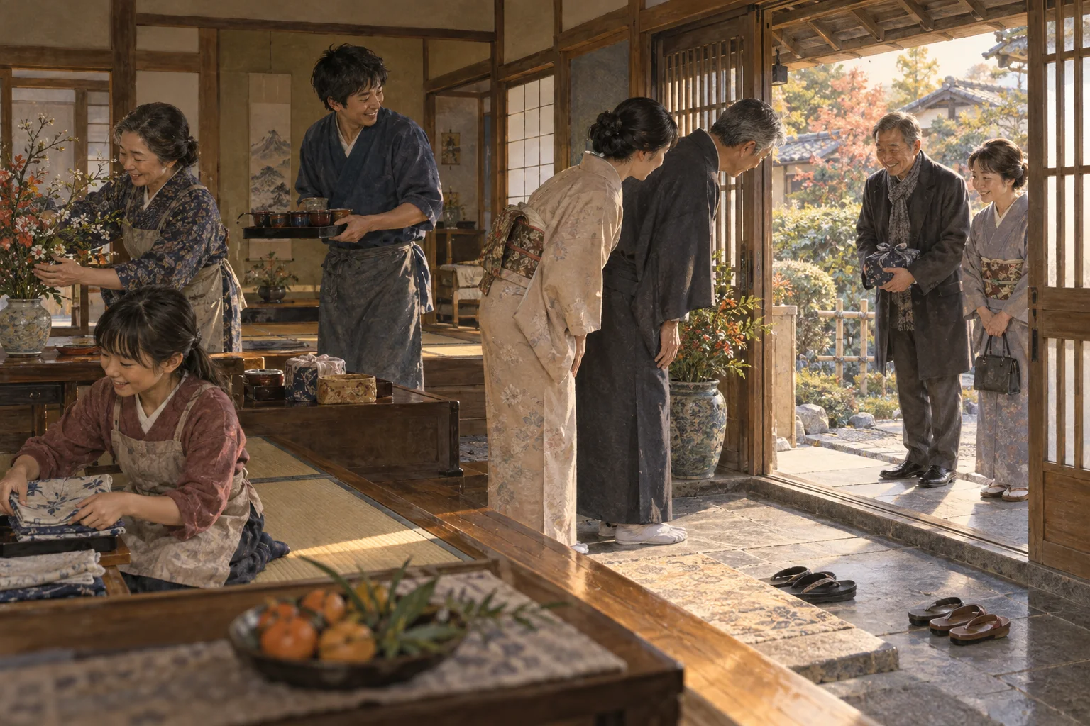 身内とよそ様で接し方を変える家族