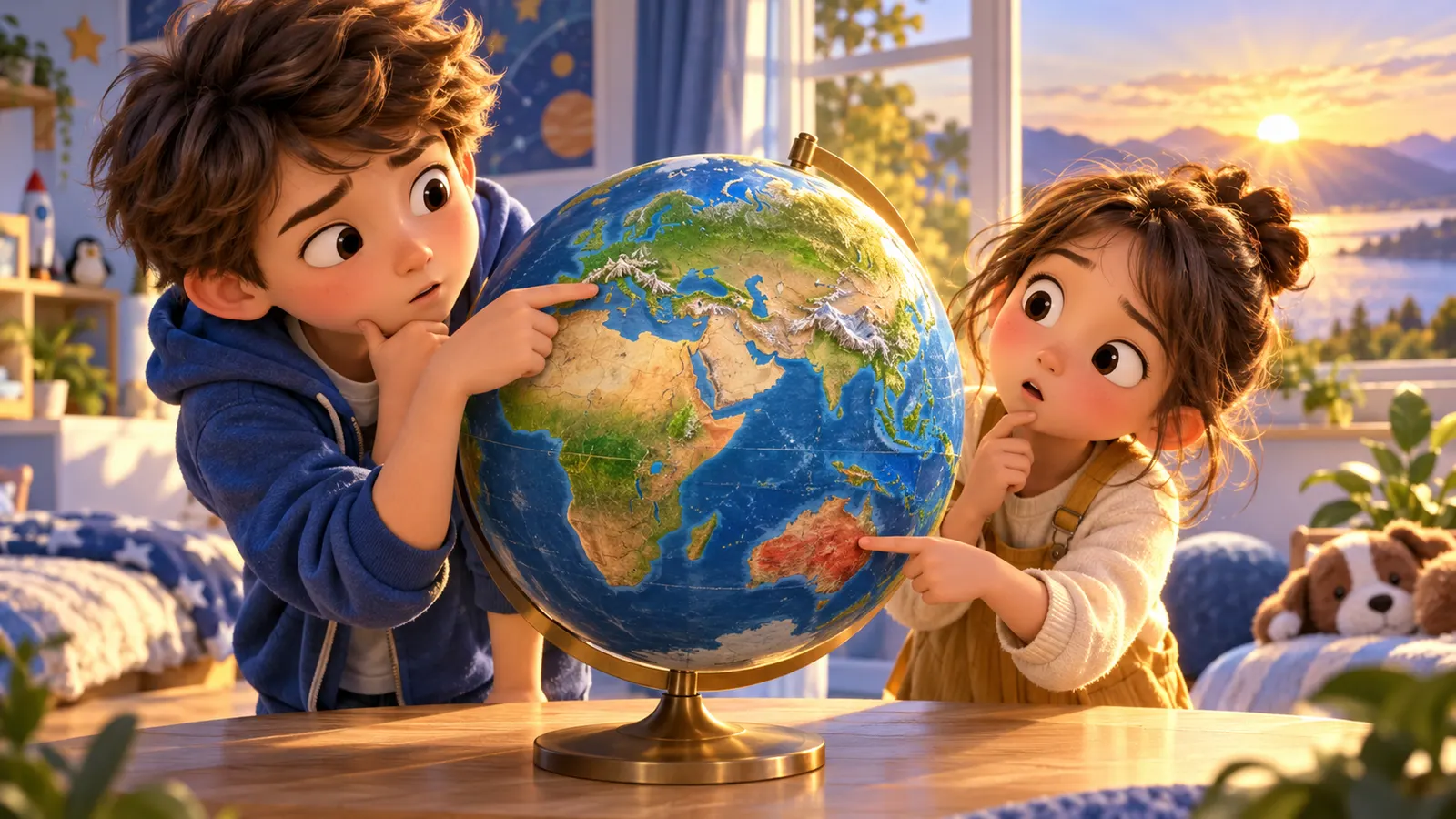オーストリアは「東」、オーストラリアは「南」。その東と南も、もとは同じ言葉かも