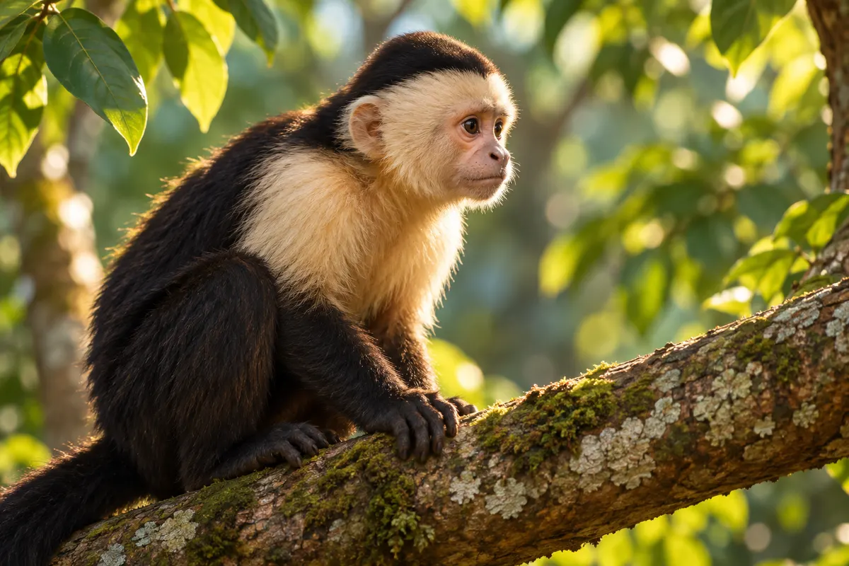 英語の capuchin monkey は、頭の毛が修道士のフードに見えることから付いた名前（AHD・世界大百科事典）