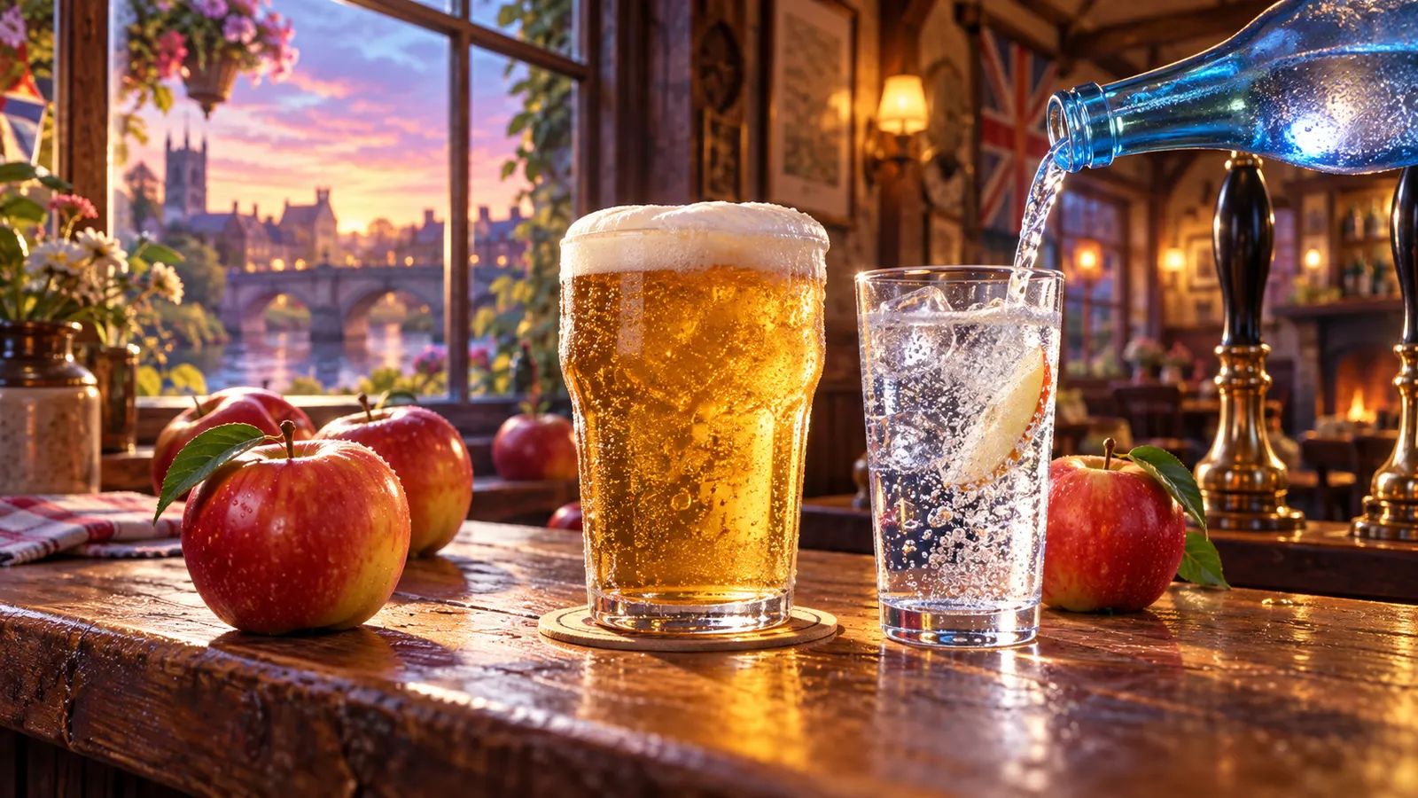 「サイダー」を英語で頼むと、お酒が出てくるかも。cider の本来の意味は「りんご酒」だった
