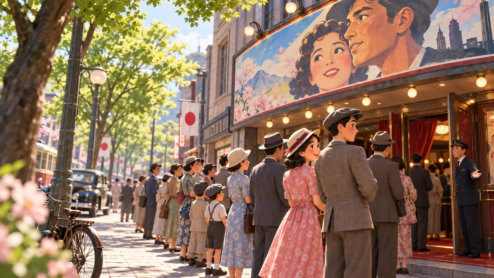 「ゴールデンウィーク」は映画業界の言葉だった。1951年の連休のヒット作がきっかけとされる
