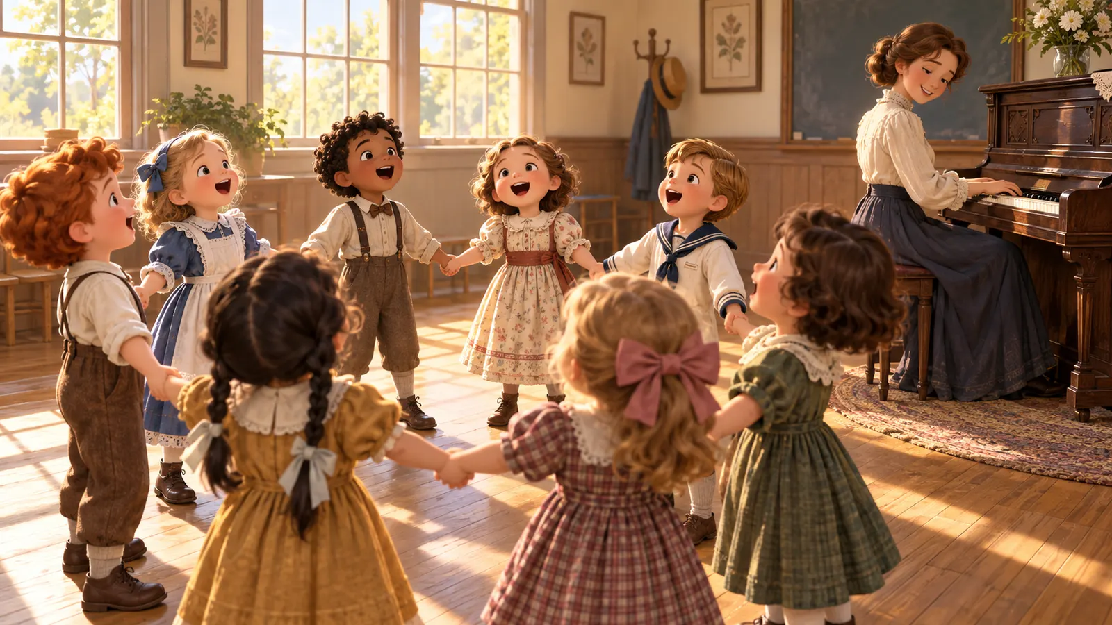 「Happy Birthday」は米国で使用料を取られた歌。曲は1893年の幼稚園の歌と同じ