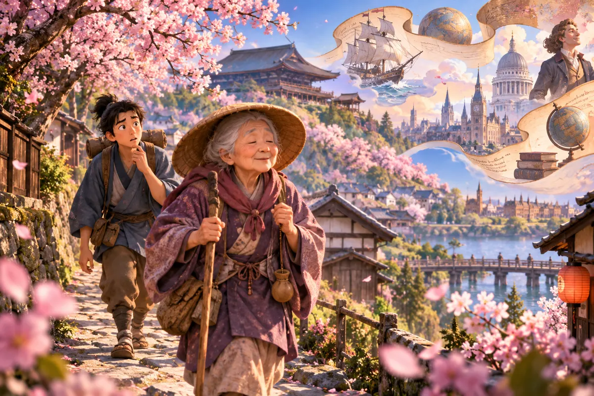 『徒然草』第47段には、道を歩きながら「くさめ、くさめ」と唱え続ける人が出てくる