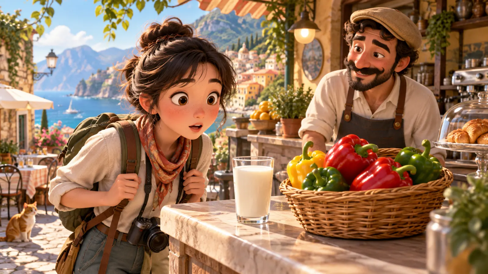 「ラテ」はイタリア語でただの「牛乳」、ピザの「ペパロニ」はイタリアではピーマン
