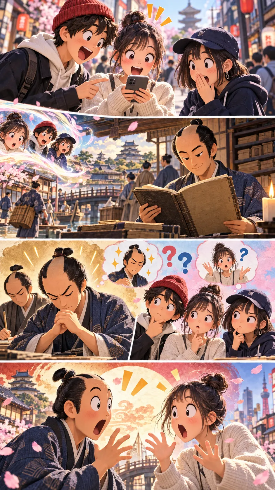 「マジ」は245年前の江戸の本にもう出てくる。1781年の洒落本に「まじになり」の4コマ漫画