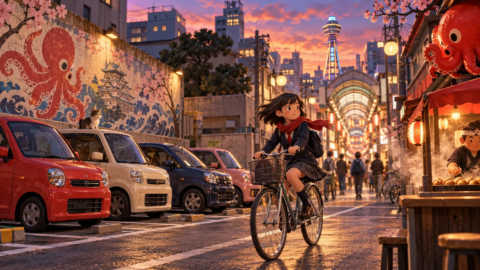 関西の「モータープール」は駐車場のこと。公の場で堂々と使うから、方言だと気づかれにくい