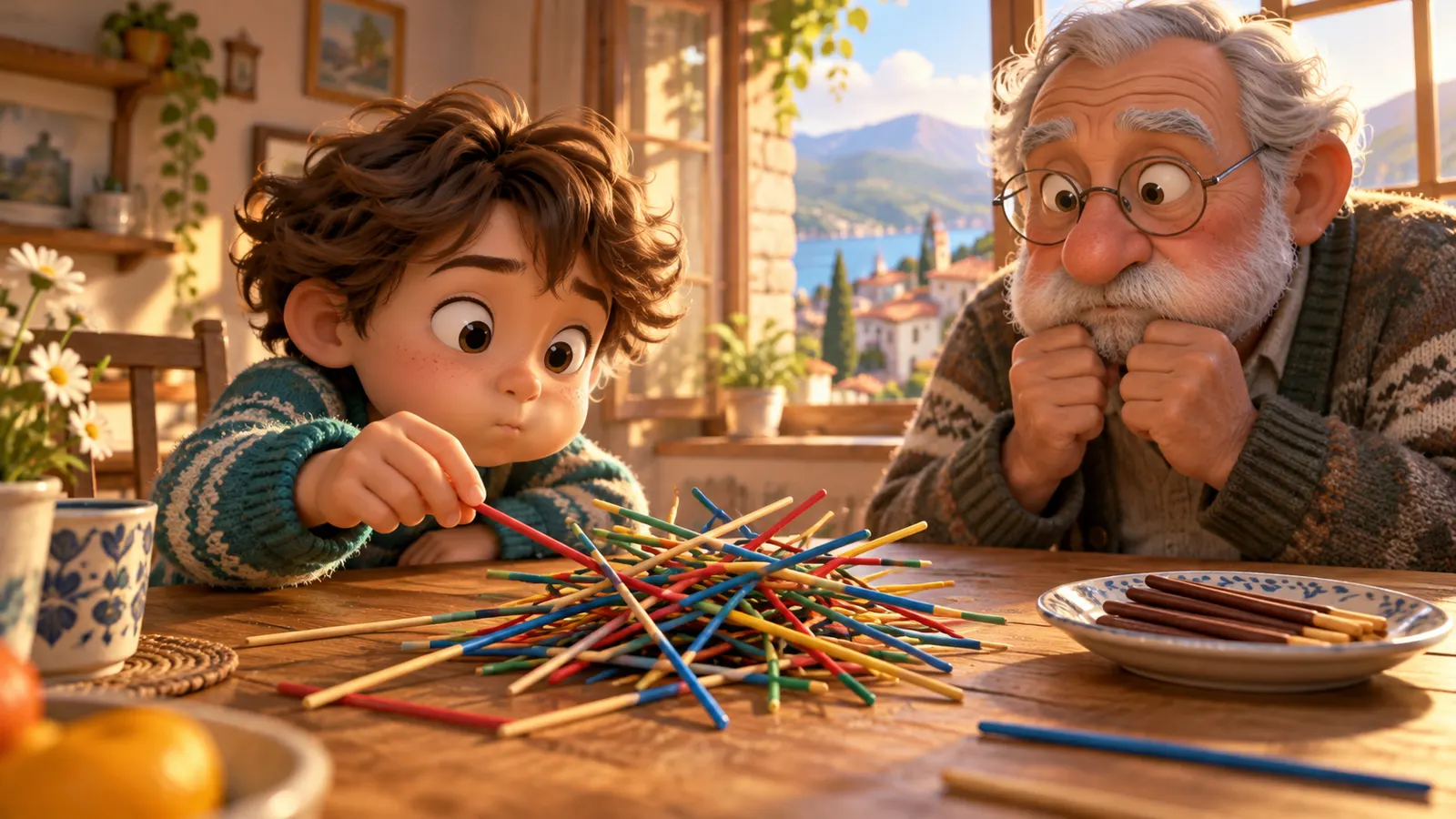 ポッキーはヨーロッパでは「MIKADO」。棒抜きゲームの名前で、もとは日本語の「みかど」