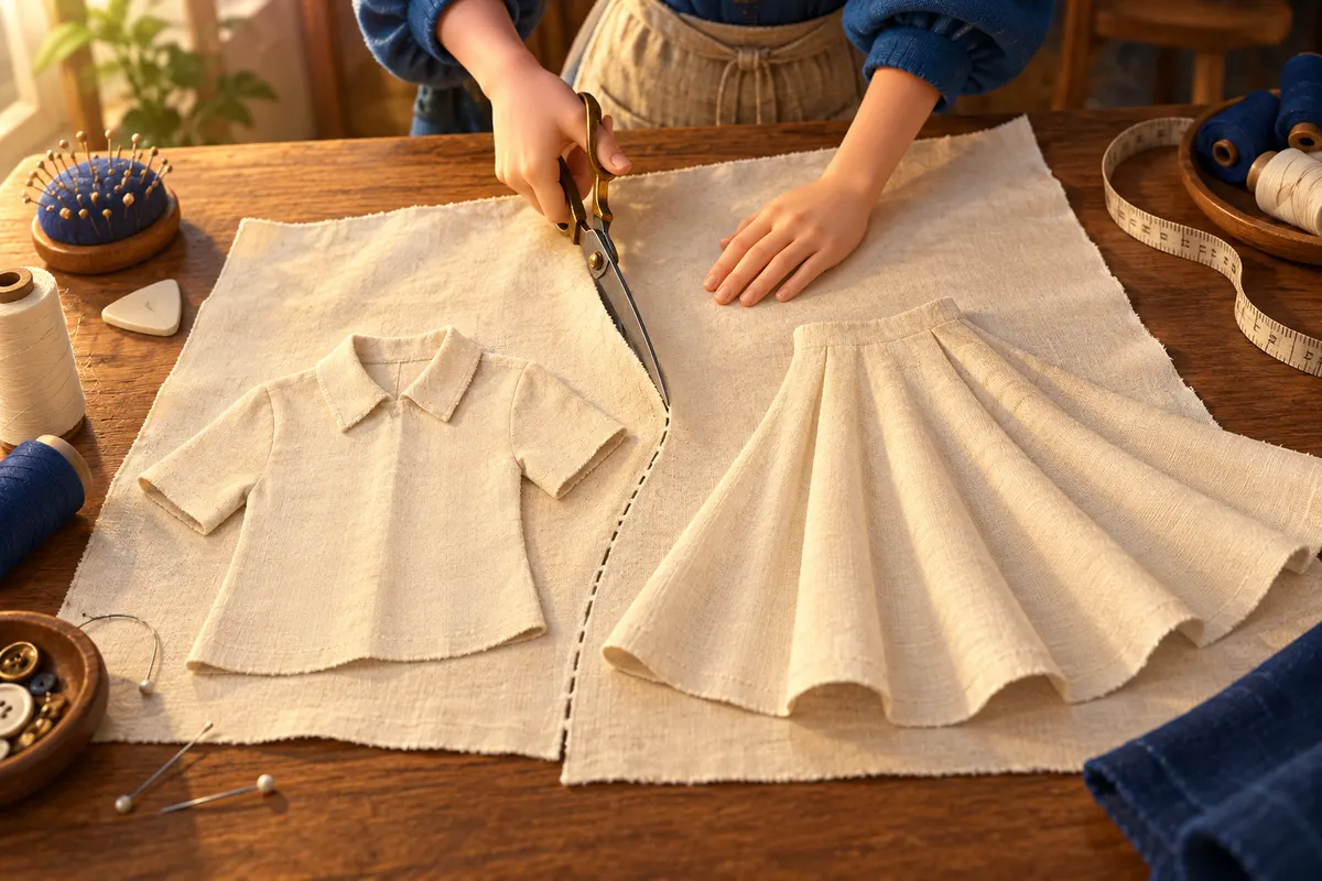 shirt・skirt・short は、どれも「切る」という意味の古い根っこから生まれた兄弟とされる（AHD）