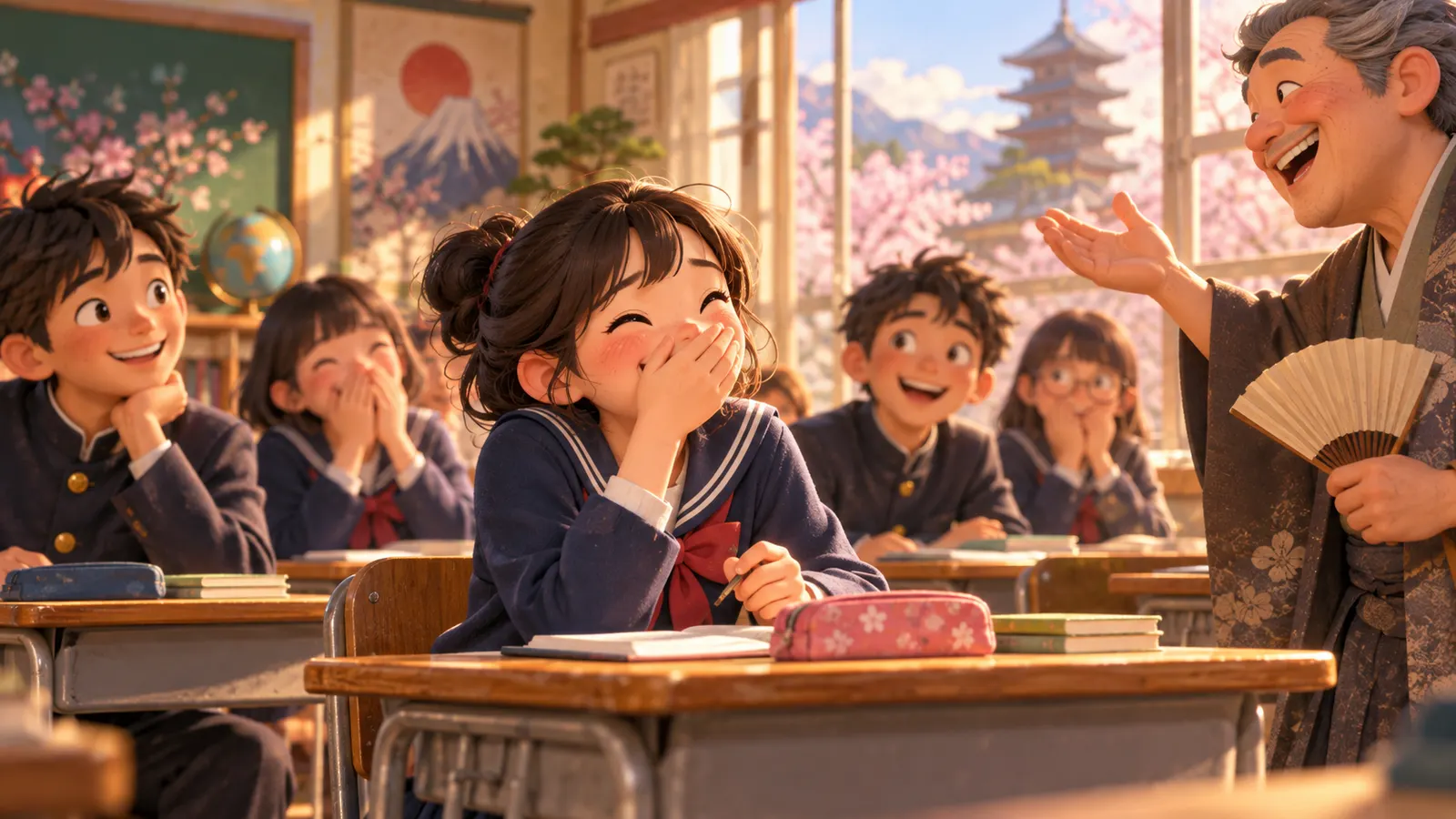 「失笑」は“あきれて笑えない”ではなく“思わず吹き出す”。67.0%が逆の意味を選んだ