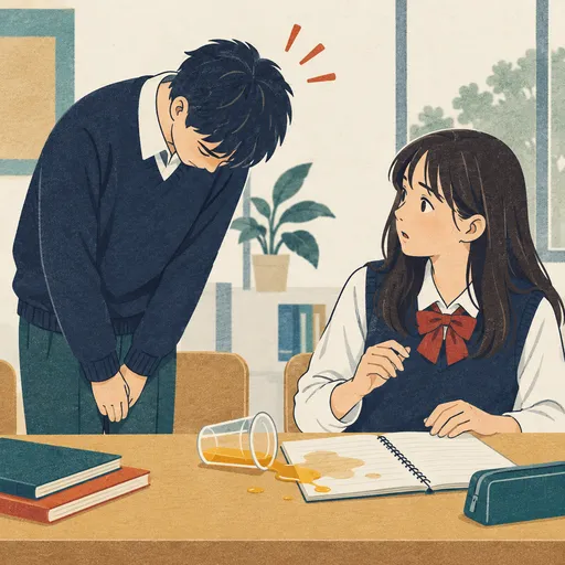 apologize のイメージ