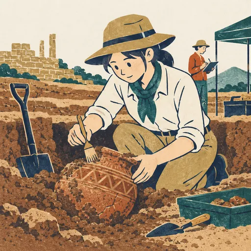 archaeologist のイメージ