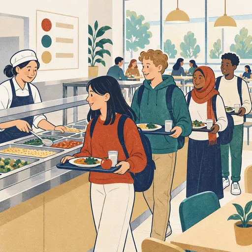 cafeteria のイメージ