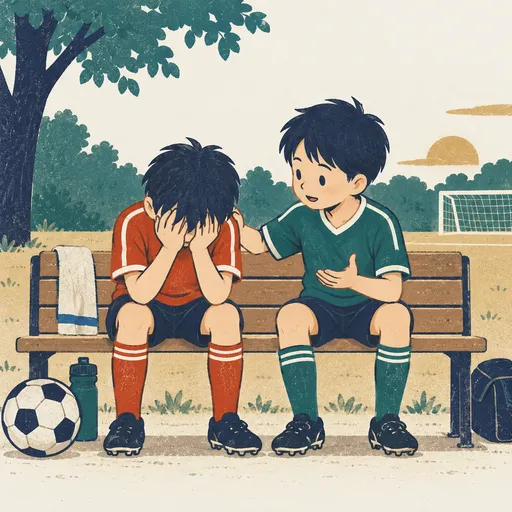 calmly のイメージ