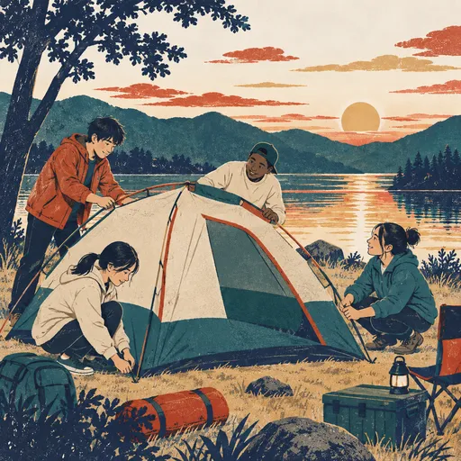 camping のイメージ