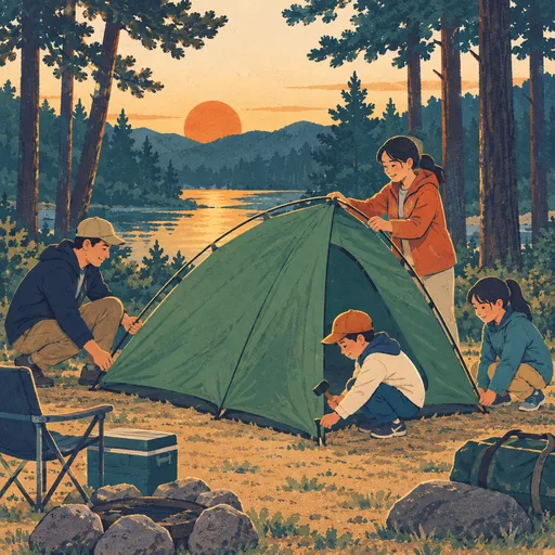 campsite のイメージ