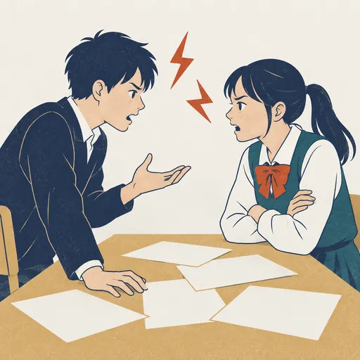 conflict のイメージ