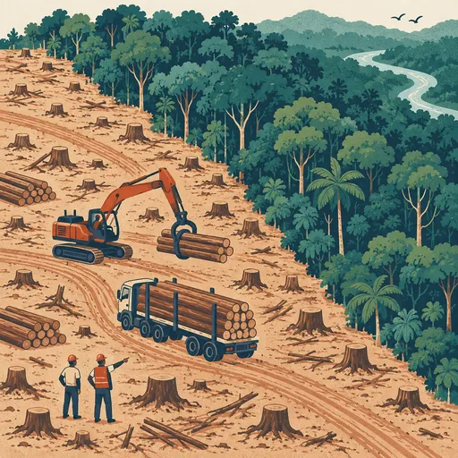 deforestation のイメージ