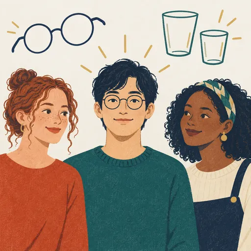 glasses のイメージ