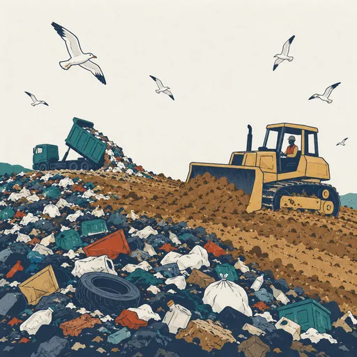 landfill のイメージ