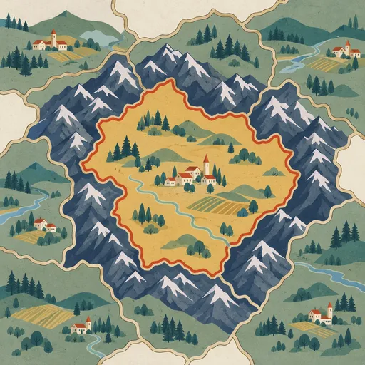 landlocked のイメージ