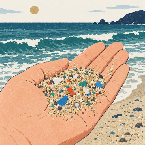 microplastics のイメージ