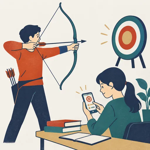 aim at のイメージ