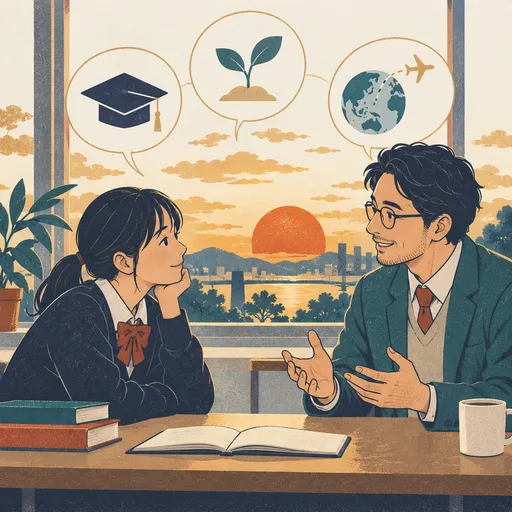 at the end of the day のイメージ