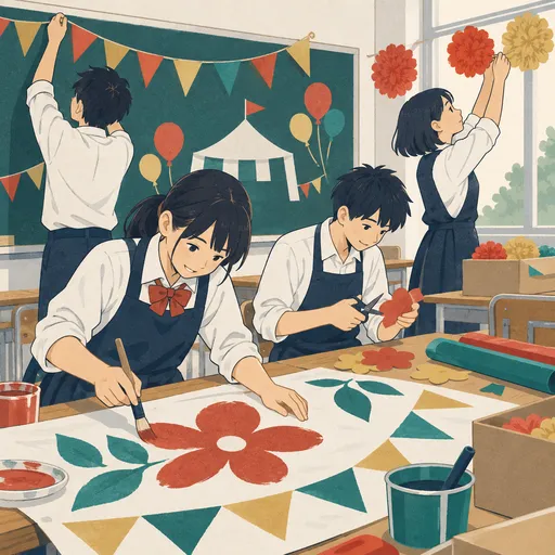 be busy doing のイメージ