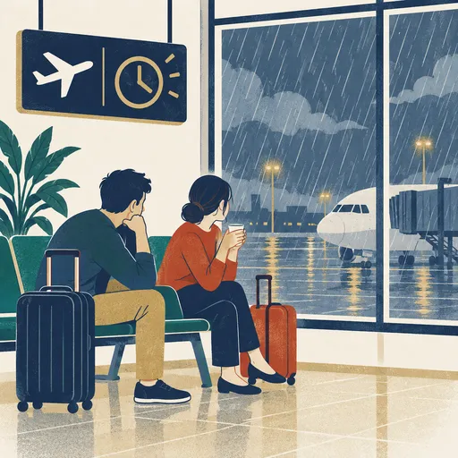 be delayed のイメージ